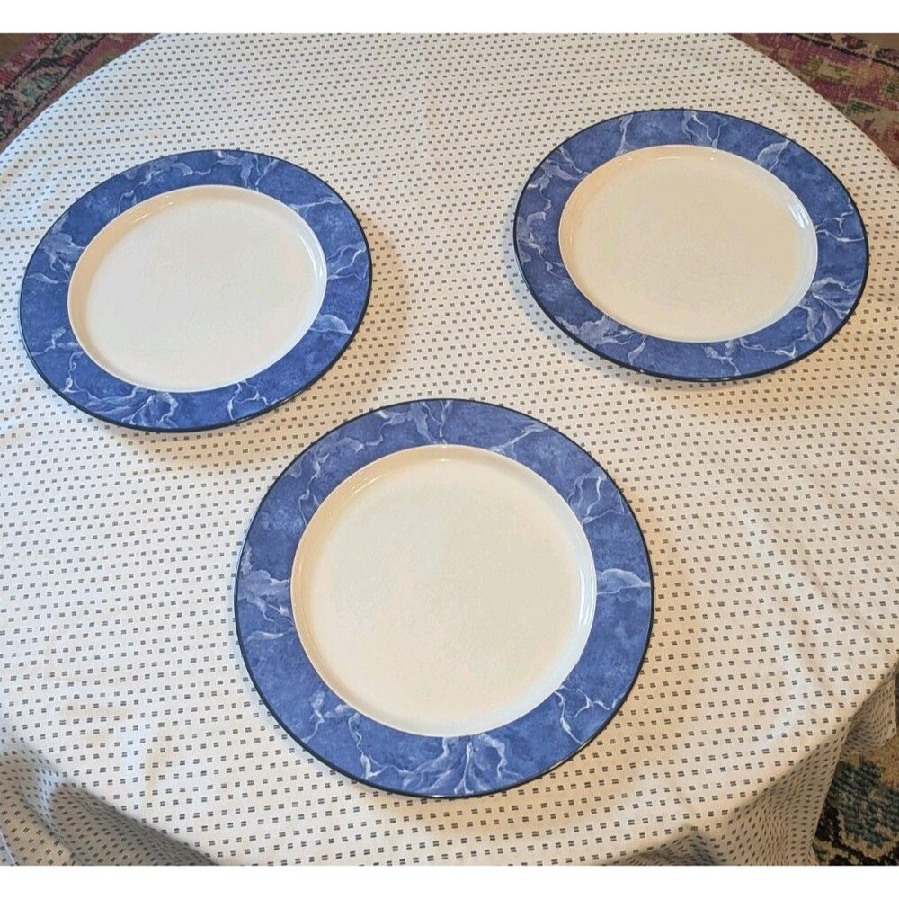 Lot of 3 Newcor Treasures For The Table 1995 Salad Plate Monterey 534
